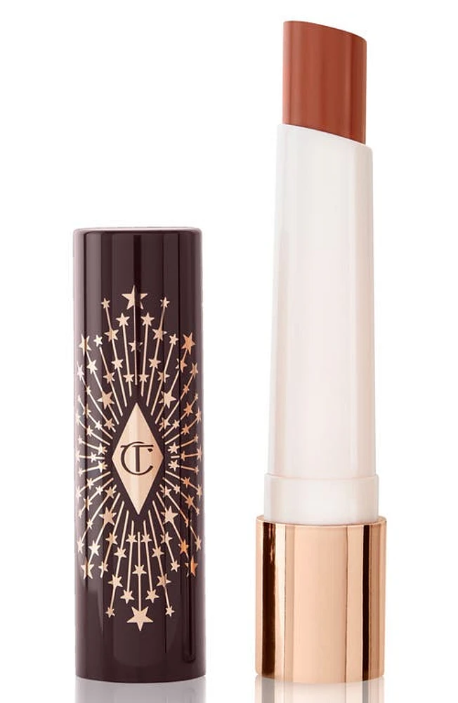 Charlotte Tilbury Hyaluronic Happikiss Lipstick Balm in Happipeach at Nordstrom