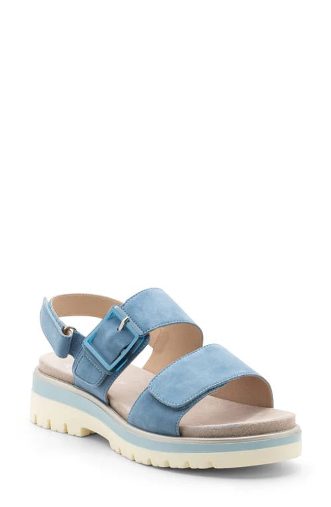 ara Marbella Slingback Platform Sandal Coolblue at Nordstrom,