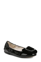 Sam Edelman Farah Buckle Ballet Flat in Black at Nordstrom, Size 13 M