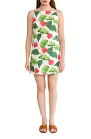 WAYF Panama Minidress Palm Print at Nordstrom,