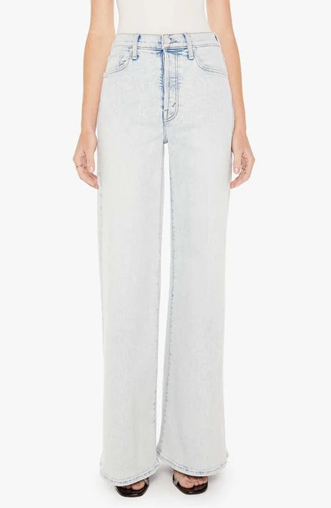 MOTHER The Tomcat Roller High Waist Wide Leg Jeans Glamour Shot at Nordstrom,