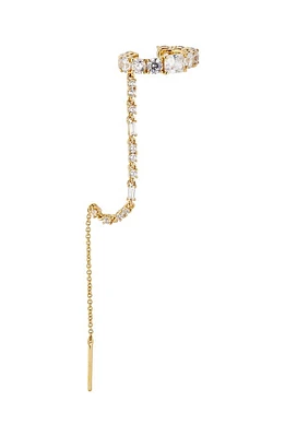 Nadri A La Carte Cuff Threader Earring in Gold at Nordstrom