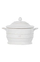 Juliska Berry & Thread Mini Ceramic Baking Dish with Lid in Whitewash at Nordstrom