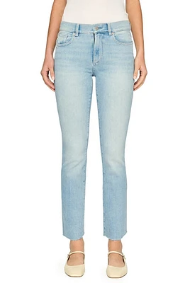 DL1961 Mara Straight Leg Ankle Jeans Fountain (Performance) at Nordstrom,