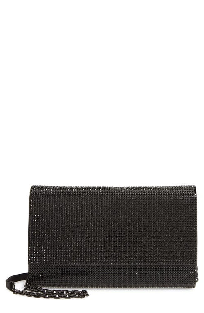 JUDITH LEIBER COUTURE Fizzoni Beaded Clutch in Ebonized Jet at Nordstrom