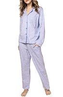 Petite Plume Periwinkle Paisley Pajamas in Blue at Nordstrom, Size X-Large