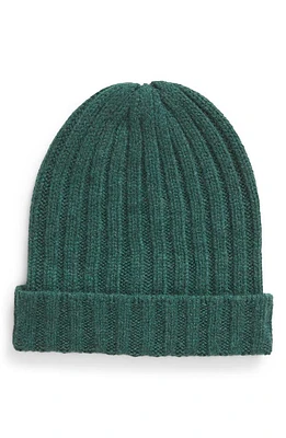 The Elder Statesman Ranger Ribbed Cashmere Beanie in Willow at Nordstrom