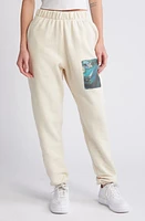 BOYS LIE Fully Restored Cotton Blend Joggers Beige at Nordstrom,