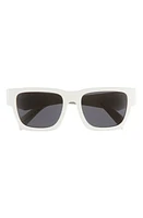 Prada Symbole 54mm Pillow Sunglasses in Bone at Nordstrom