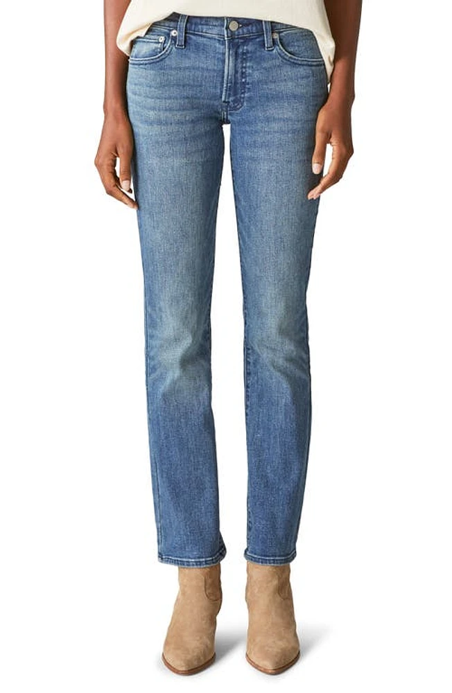 Lucky Brand Sweet Straight Mid Rise Leg Jeans Gemini at Nordstrom, X