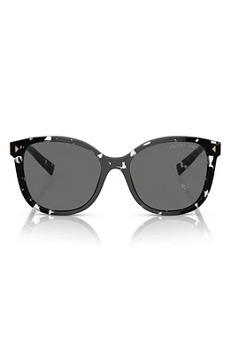 Prada 53mm Cat Eye Sunglasses in Black Tortoise at Nordstrom