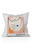 Deny Designs Picatsso Accent Pillow in Pink at Nordstrom