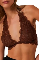 Free People Last Dance Lace Halter Bra at Nordstrom,