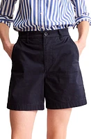 Boden Barnsbury Chino Shorts in Navy at Nordstrom, Size 12