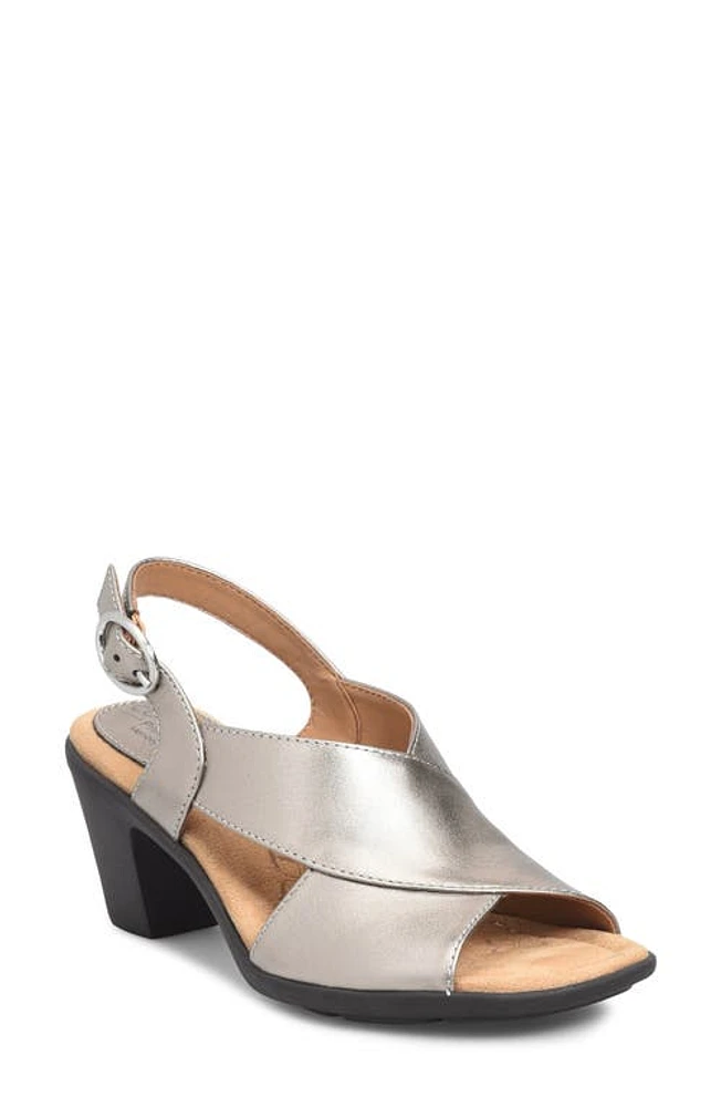 Comfortiva Katara Slingback Sandal Anthracite at Nordstrom,