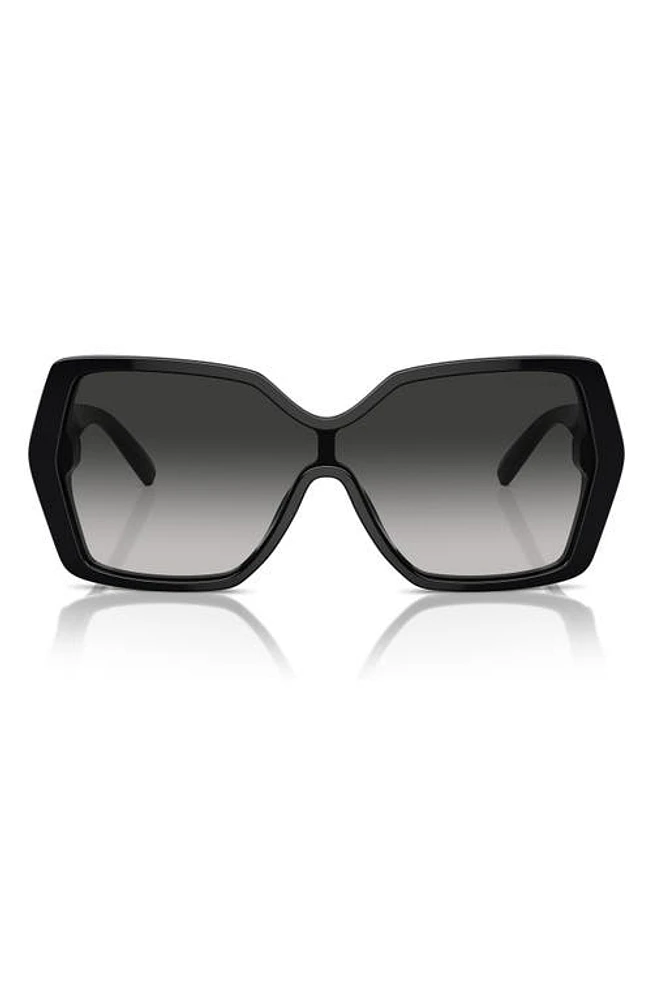 Tiffany & Co. 129mm Gradient Pillow Sunglasses in Black at Nordstrom