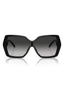 Tiffany & Co. 129mm Gradient Pillow Sunglasses in Black at Nordstrom