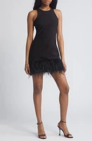 LIKELY Cami Feather Hem Sheath Dress at Nordstrom,