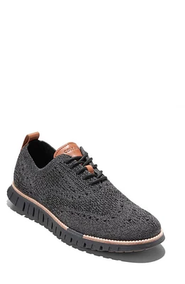 Cole Haan ZeroGrand Remastered Stitchlite Oxford Magnet/Black at Nordstrom,