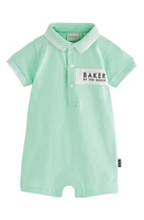 Baker by Ted Polo Romper Aqua Blue at Nordstrom,