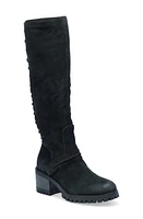 Miz Mooz Mavis Knee High Lace-Up Shaft Boot in Black at Nordstrom, Size 5.5-6Us