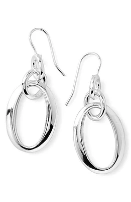 Ippolita 'Glamazon' Oval Link Earrings in Silver at Nordstrom