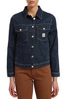 Mavi Jeans Mellie Denim Jacket Deep Hemp at Nordstrom,