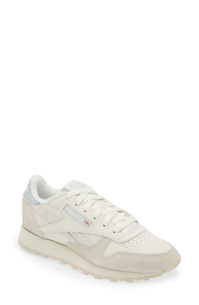 Reebok Classic Leather Sneaker Chalk/Vinc at Nordstrom,