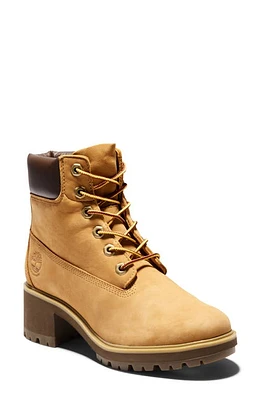 Timberland Kinsley 6-Inch Waterproof Boot Wheat Nubuck Leather at