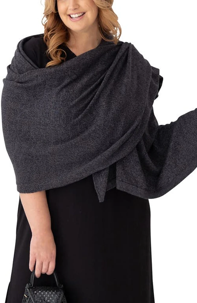 zestt organics The Dreamsoft Travel Scarf in Graphite at Nordstrom