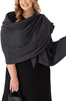 zestt organics The Dreamsoft Travel Scarf in Graphite at Nordstrom