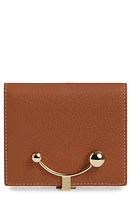 Strathberry Crescent Leather Wallet in Tan at Nordstrom