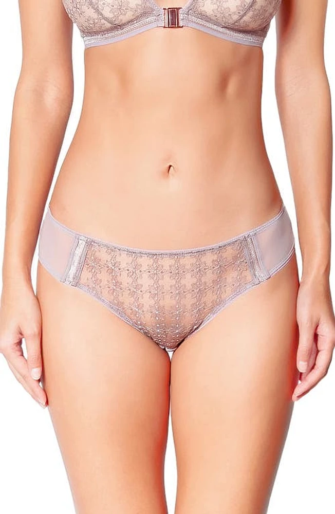 Huit Café Fleur Bikini Briefs Taupe at Nordstrom,