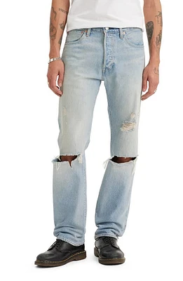 levi's 501 Original Ripped Straight Leg Jeans Marching Meadow Dx at Nordstrom, X 32