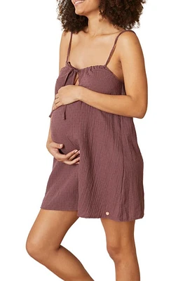 Cache Coeur Organic Cotton Maternity & Nursing Nightgown at Nordstrom,