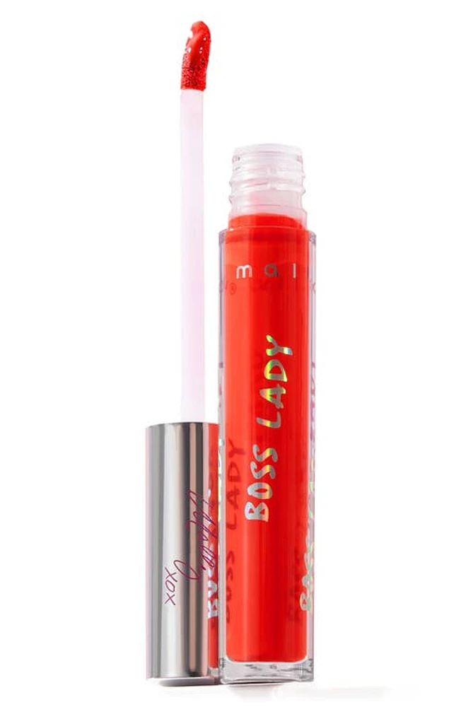 MALLY Intense Color Lip Gloss in Boss Lady at Nordstrom