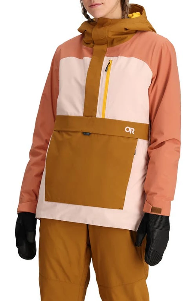 Outdoor Research Snowcrew Anorak Sienna/Cinnamon/Bronze at Nordstrom,