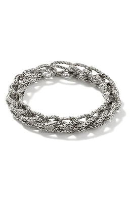 John Hardy Classic Chain Asli Bracelet in Silver at Nordstrom