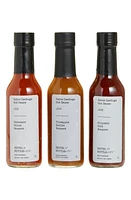 Señor Lechuga The Collection 3-Piece Set Hot Sauces in Red Maroon And Yellow at Nordstrom