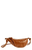 Dries Van Noten Bombe Leather Sling Bag in Tan at Nordstrom