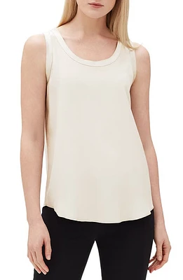 Lafayette 148 New York Perla Reversible Silk Blouse at Nordstrom,