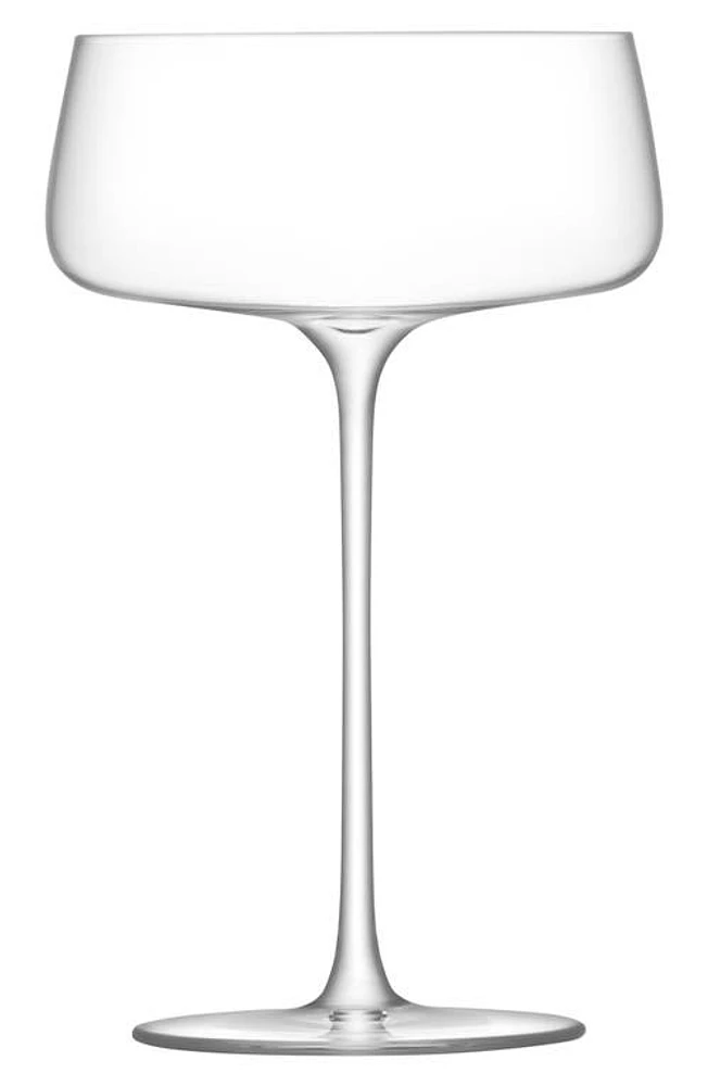 LSA Metropolitan Champagne Saucer in Clear at Nordstrom