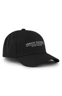 Armani Exchange Logo Baseball Cap in at Nordstrom