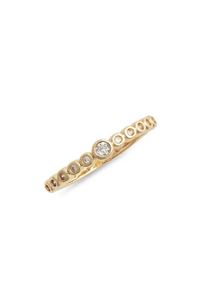 Set & Stones Meg Cubic Zirconia Ring in Gold at Nordstrom