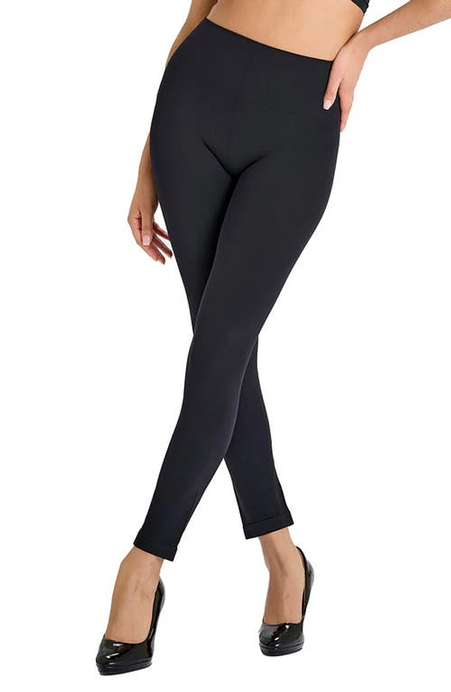 HEIST The Contour Seamless Leggings Black at Nordstrom,