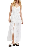 AllSaints Dahlia Embroidered Eyelet Maxi Dress at Nordstrom, Us