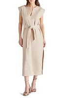 Steve Madden Aeris Cotton Midi Dress in Natural at Nordstrom, Size Small