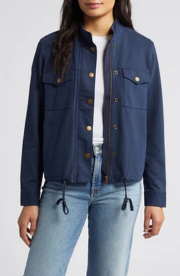 caslon(r) Stretch Organic Cotton Soft Jacket at Nordstrom,