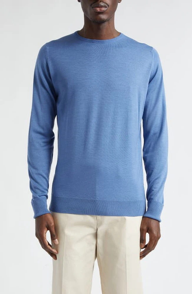 John Smedley Marcus Virgin Wool Crewneck Sweater at Nordstrom,