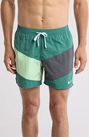 Nike Logo Vortex Volley 5-Inch Nylon Swim Trunks at Nordstrom,